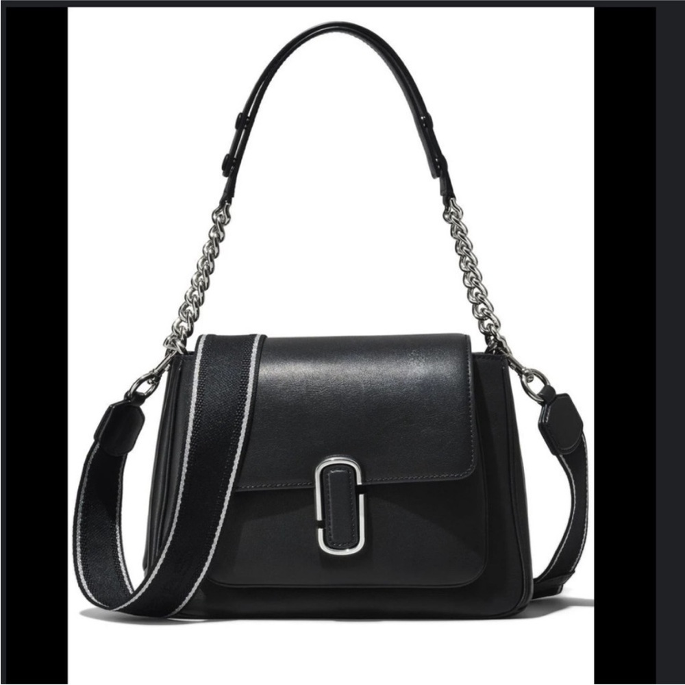 Marc Jacobs Black Leather Shoulder Bag